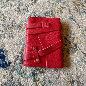 NEW🦄 PLG Small Leather Wrap Journal in Sugar 🦄